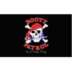 Пиратский флаг  "Booty Patrol"